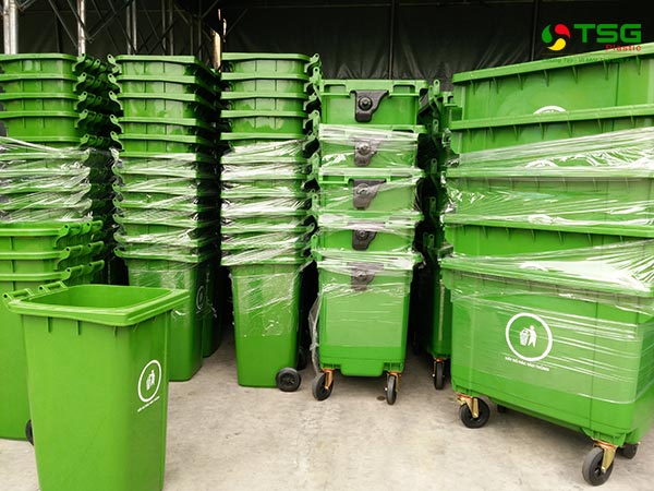 Phân biệt thùng rác nhựa Composite và HDPE