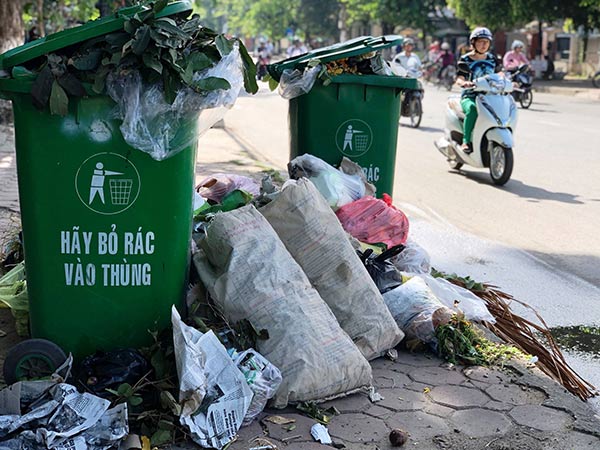 Vấn đề rác thải tại các khu đô thị hiện nay