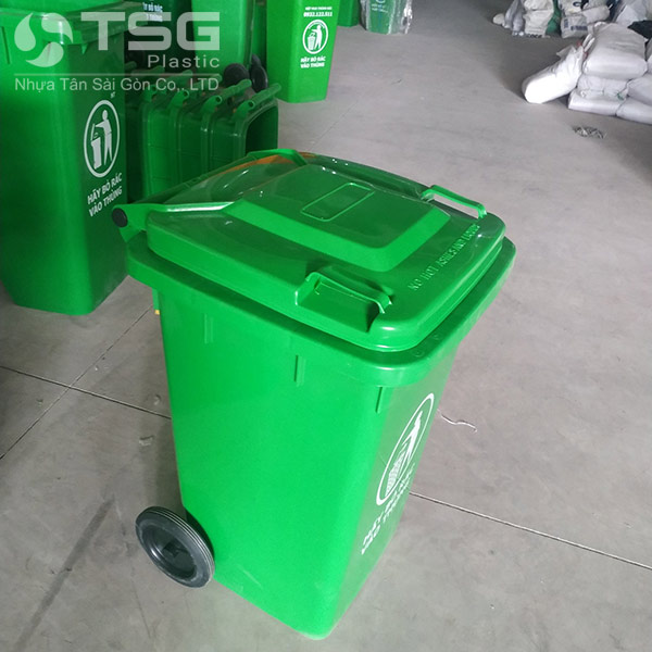 Thùng bỏ rác nhựa HDPE 100 lít