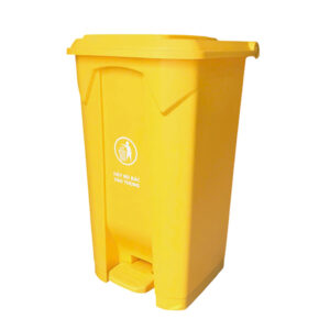 thung-rac-100l-dap-chan-mau-vang-gia-re