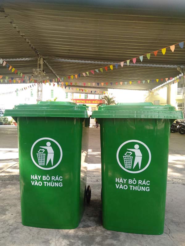 Hướng dẫn bảo quản thùng rác 360l