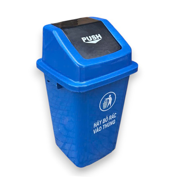 Thùng rác 100L nắp lật Push xanh dương thung-rac-100l-nap-lat-push-xanh-duong